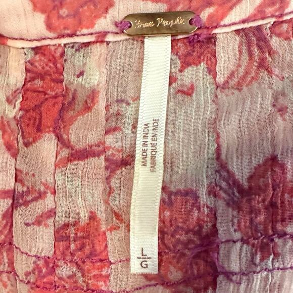 Floral Pink Maxi Dress - Picture 11 of 14